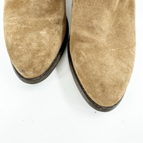 ✅ ARIAT BROWN Duchess LEATHER HEELED Western Boot SIZE 9.5 BRAIDED FRINGE - Picture 2 of 11